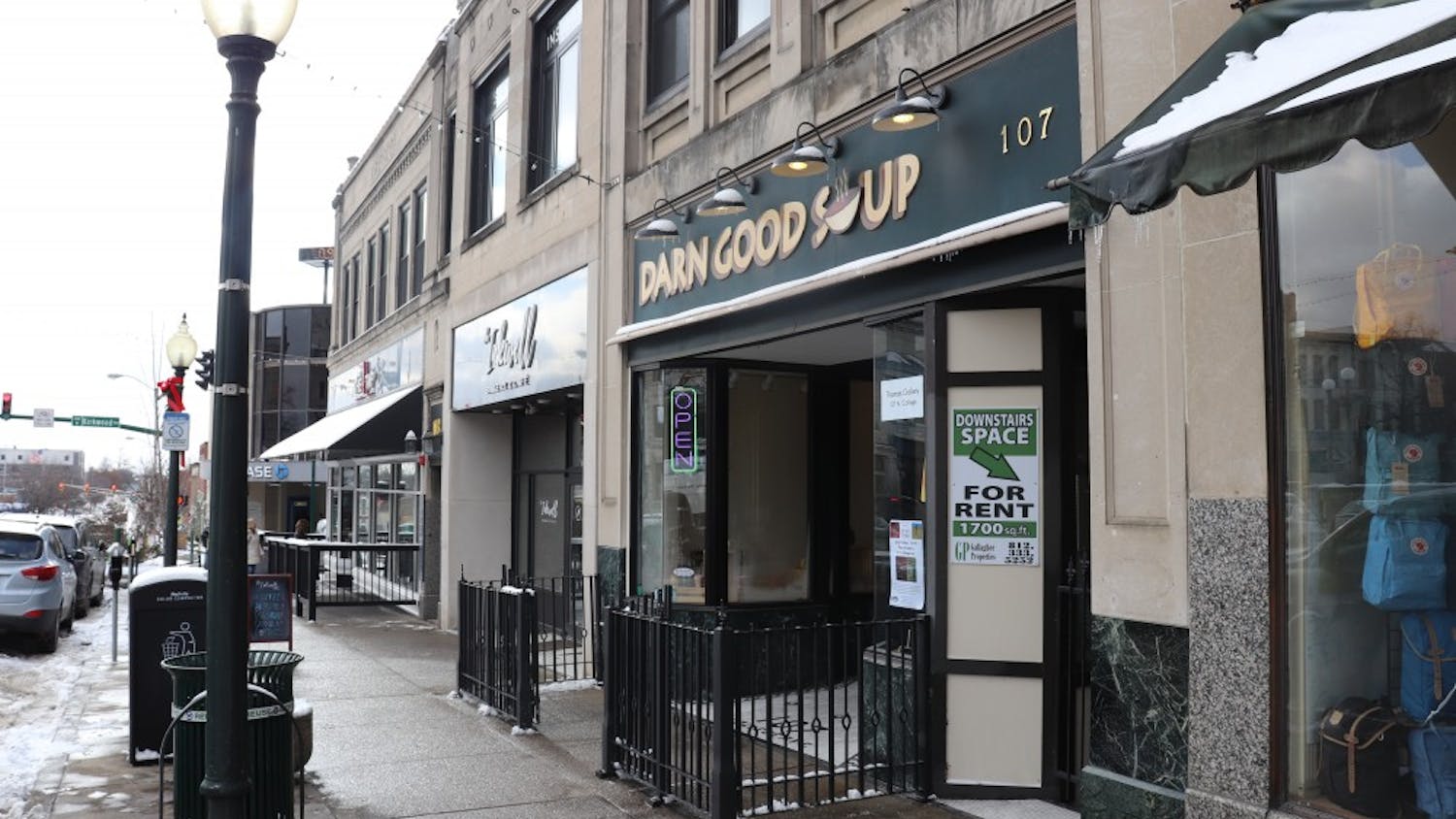 Darn Good Soup is an eatery where local soup-lovers can find many different styles of soup. The establishment is open from 11 a.m. to 7:30 p.m. every day.
