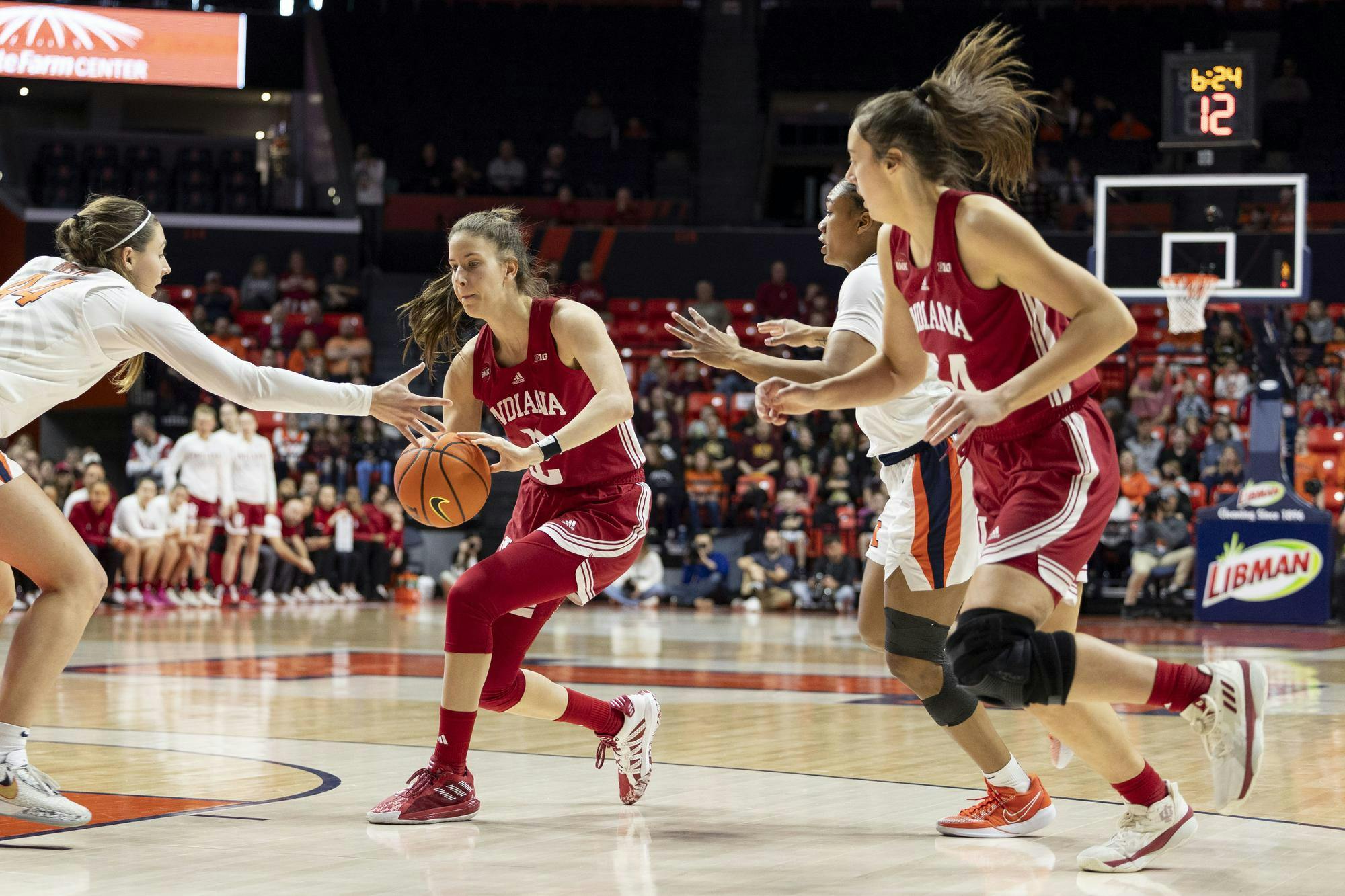 PHOTOS: No. 14 Indiana Women's Basketball Gets Dominated In The Post In ...