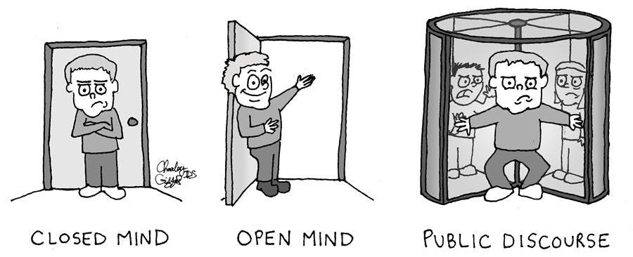 open your mind.