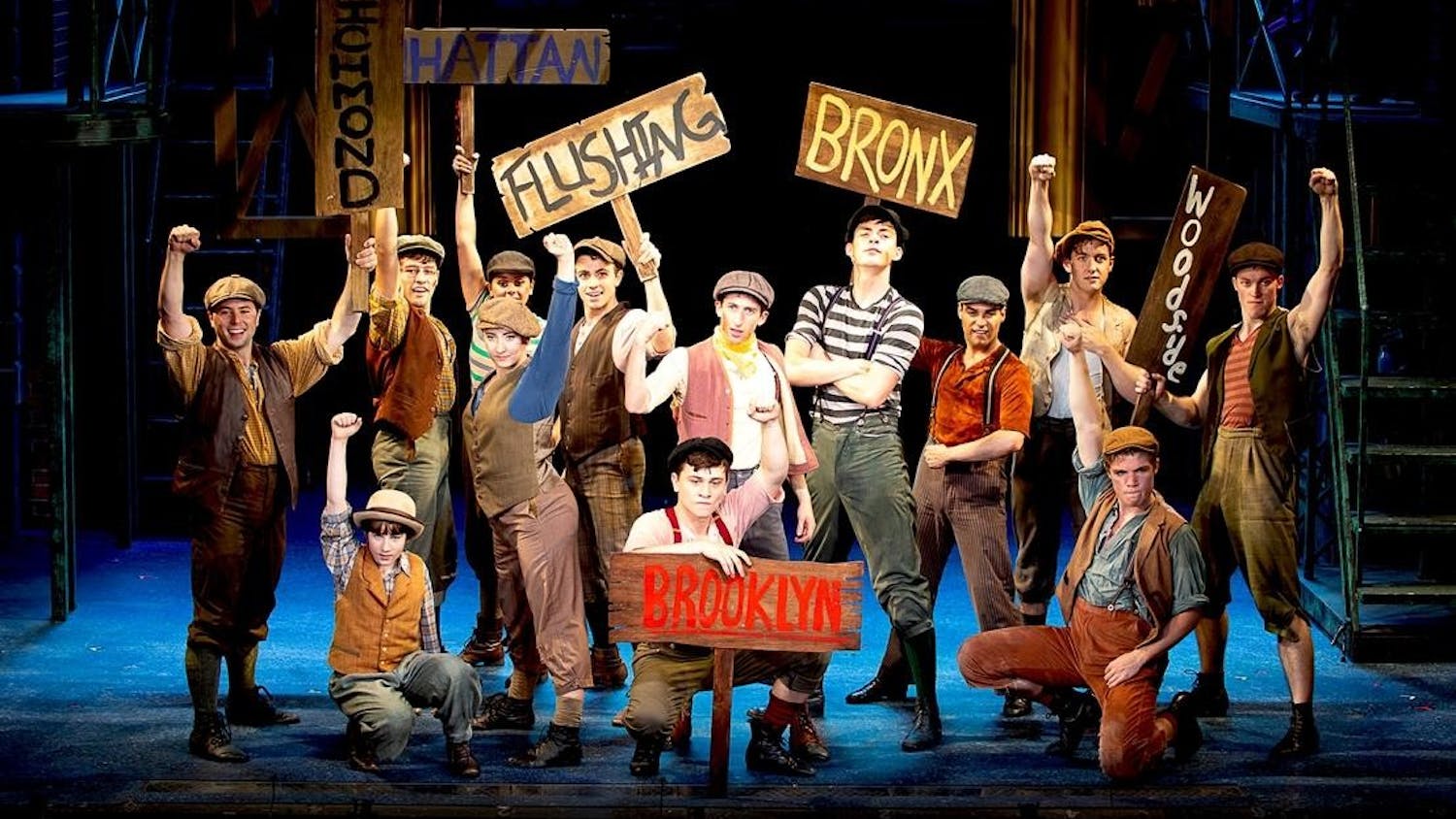 The Buskirk-Chumley Theater will show Disney’s “Newsies” as its 13th annual family holiday musical from Dec. 12-29.