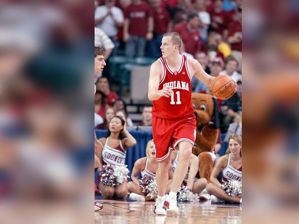 Dane Fife plays in the NCAA Tournament on March 30, 2002. Fife will join IU men&#x27;s basketball head coach Mike Woodson&#x27;s staff, the program announced Monday. 