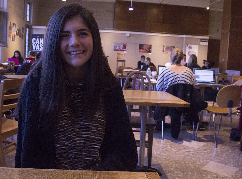 Sophomore Caroline Tant makes her hand-designed mugs as a way of helping the organization Let Girls Learn.