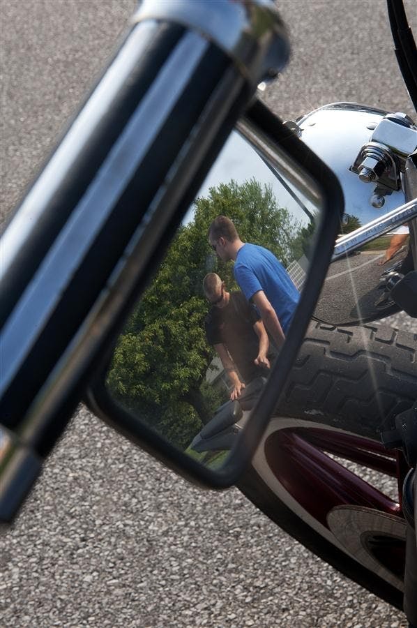 bike paradise mirror