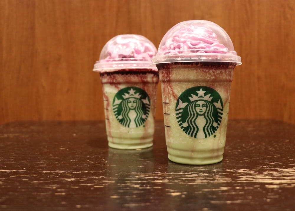 Starbucks released its new Zombie Frappuccino on Thursday. The drink will be available until Halloween, or while supplies last.&nbsp;