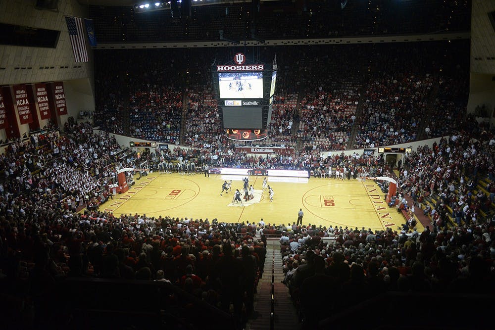 IU defeated Penn State 76-73 at Assembly Hall Tuesday night. 