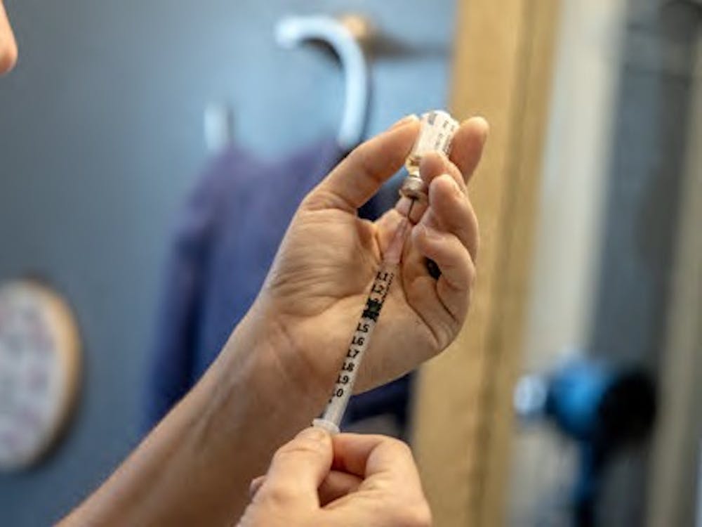 Xan began medically transitioning last November and had to learn how to inject themself. At the student health center, a nurse taught them how to inject, the process of switching the needles and measuring.