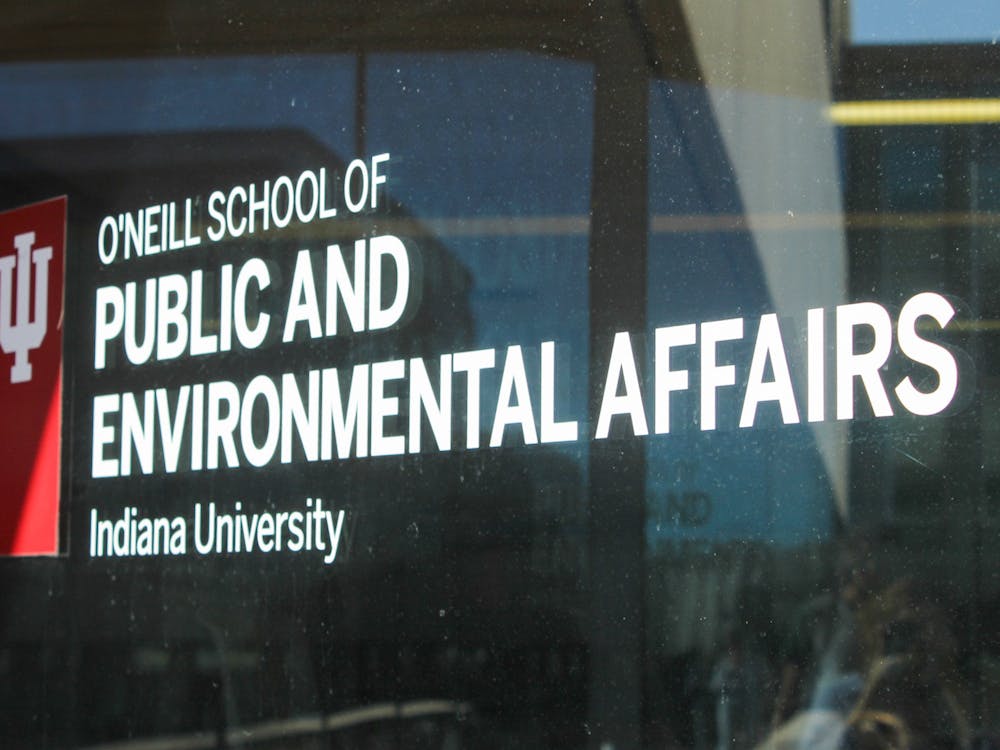 The O&#x27;Neill School of Public and Environmental Affairs building is photographed on Aug. 31, 2023. The IU Public Policy Institute, which is housed in the School of Public and Environmental Affairs, and the Bloomington Redevelopment Commission have approved a $50,000 project. 