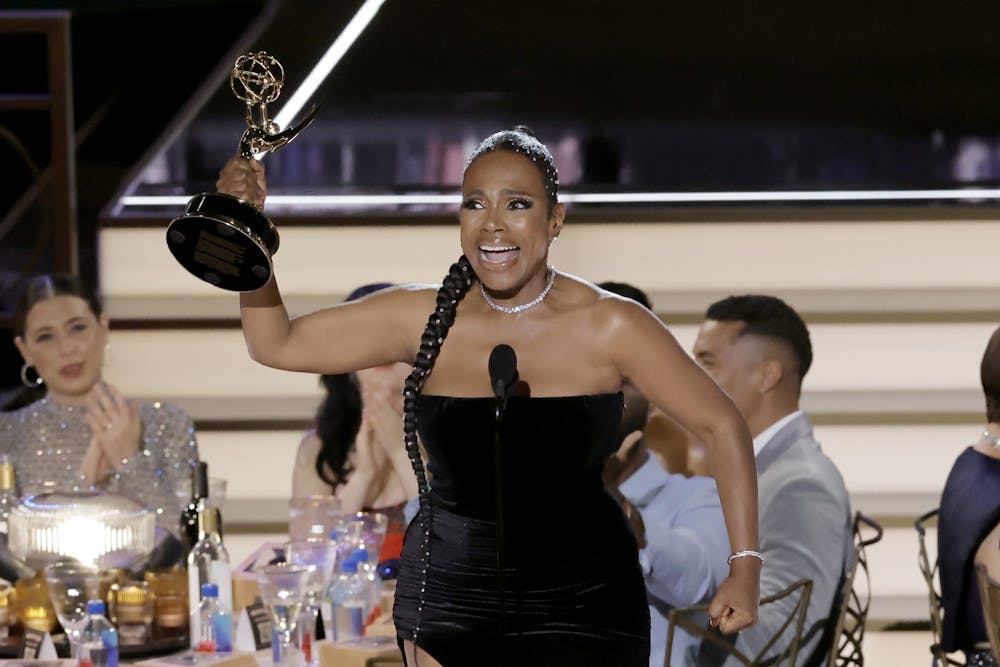<p>Sheryl Lee Ralph accepts the award for Outstanding Supporting Actress in a Comedy Series for &quot;Abbott Elementary&quot; at the 74th Primetime Emmys on Sept. 12, 2022, at the Microsoft Theater in Los Angeles.</p>