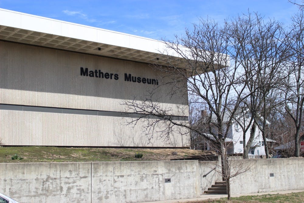 <p>The Mathers Museum of World Cultures is located at 416 N Indiana Ave. The "Creative Aging" exhibit tells tales of the past and of imagination and will run until July 27.&nbsp;</p>