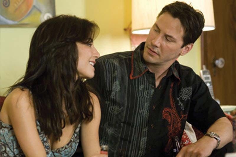 "Keanu, not all of us can be as well-versed in quantum physics, Japanese poetry and kung fu as you!"