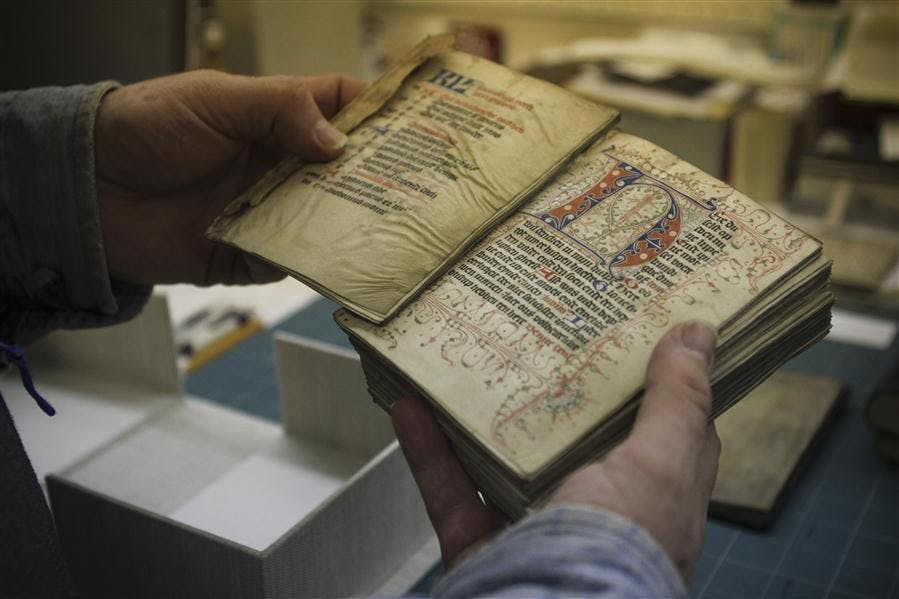 Preserving the Lilly Library books