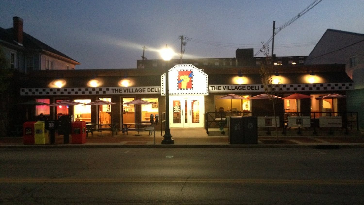 The Village Deli re-opened its doors on Friday after it suffered a fire in January.