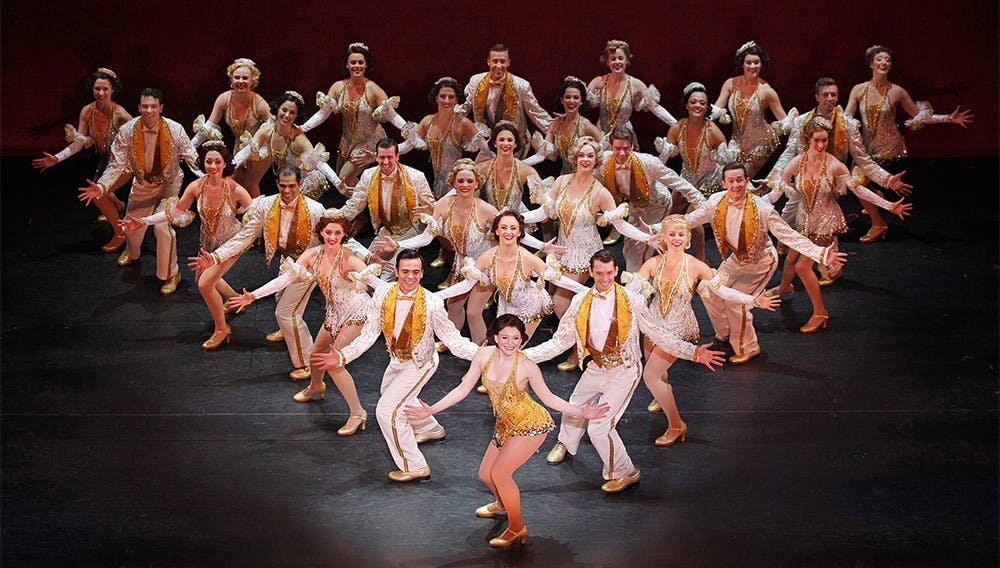 The musical "42nd Street" will be played 8 p.m Tuesday and Wednesday at IU Auditorium. 