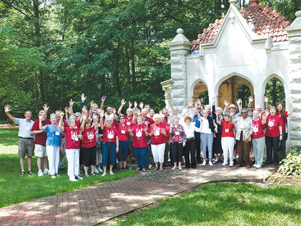  Students from Indiana University's 42nd Mini University.  Mini University offers up to 100 noncredit classes that students can attend throughout the week-long event.
