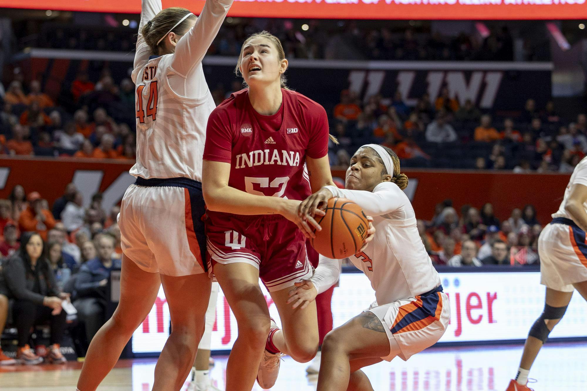 PHOTOS: No. 14 Indiana Women's Basketball Gets Dominated In The Post In ...