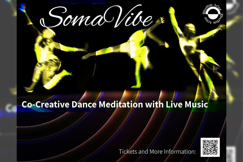 <p>The Touchstone Wellness Center will lead SomaVibe, an improvisational dance meditation event, at 6:30 p.m. on Feb. 26 at their facilities on North College Avenue. The two-hour experience will be accompanied by live, improvisational music by local artists.</p>