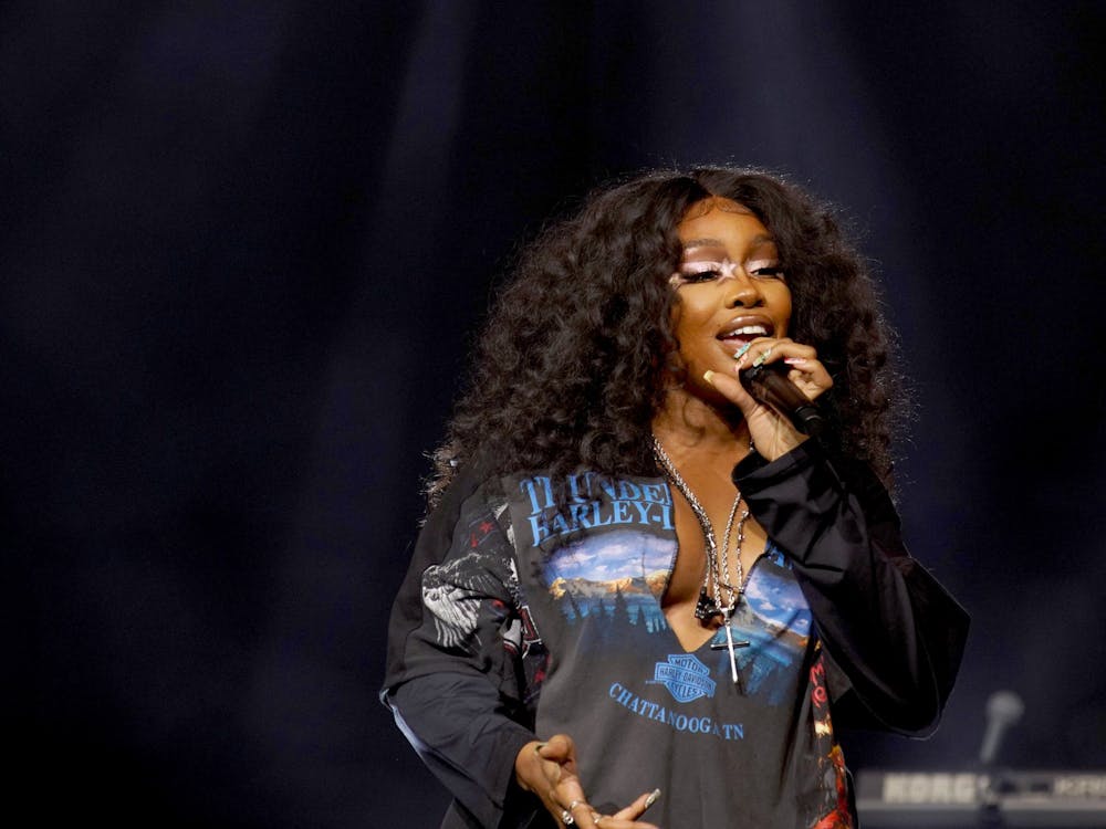 <p>SZA performs onstage at Spotify’s Night of Music party during VidCon 2022 on June 25, 2022, at the Anaheim Convention Center in Anaheim, California. SZA’s new album &quot;SOS&quot; has shattered previously held records for Black artists.<br/><br/></p>