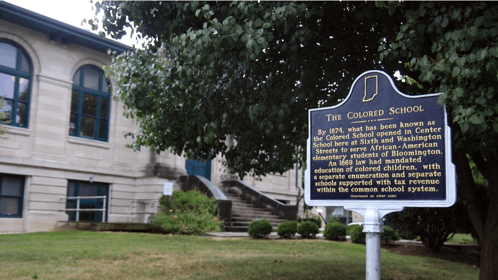 The Monroe County History Center is located on the corner of Sixth and Washington Streets. The building, which is now presenting an exhibit called Breaking the Color Barrier: Bloomington's Firsts, used to be a school for black students.&nbsp;