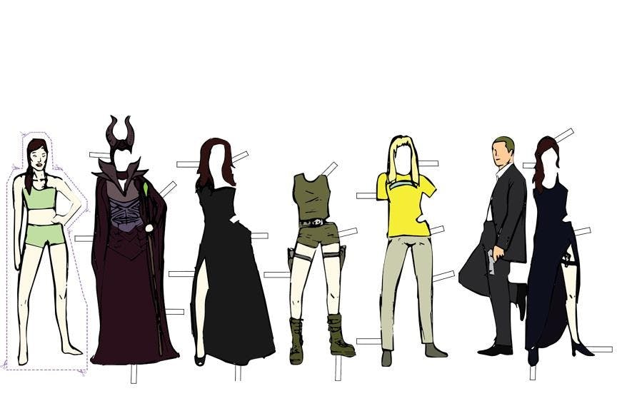 Jolie Paperdolls