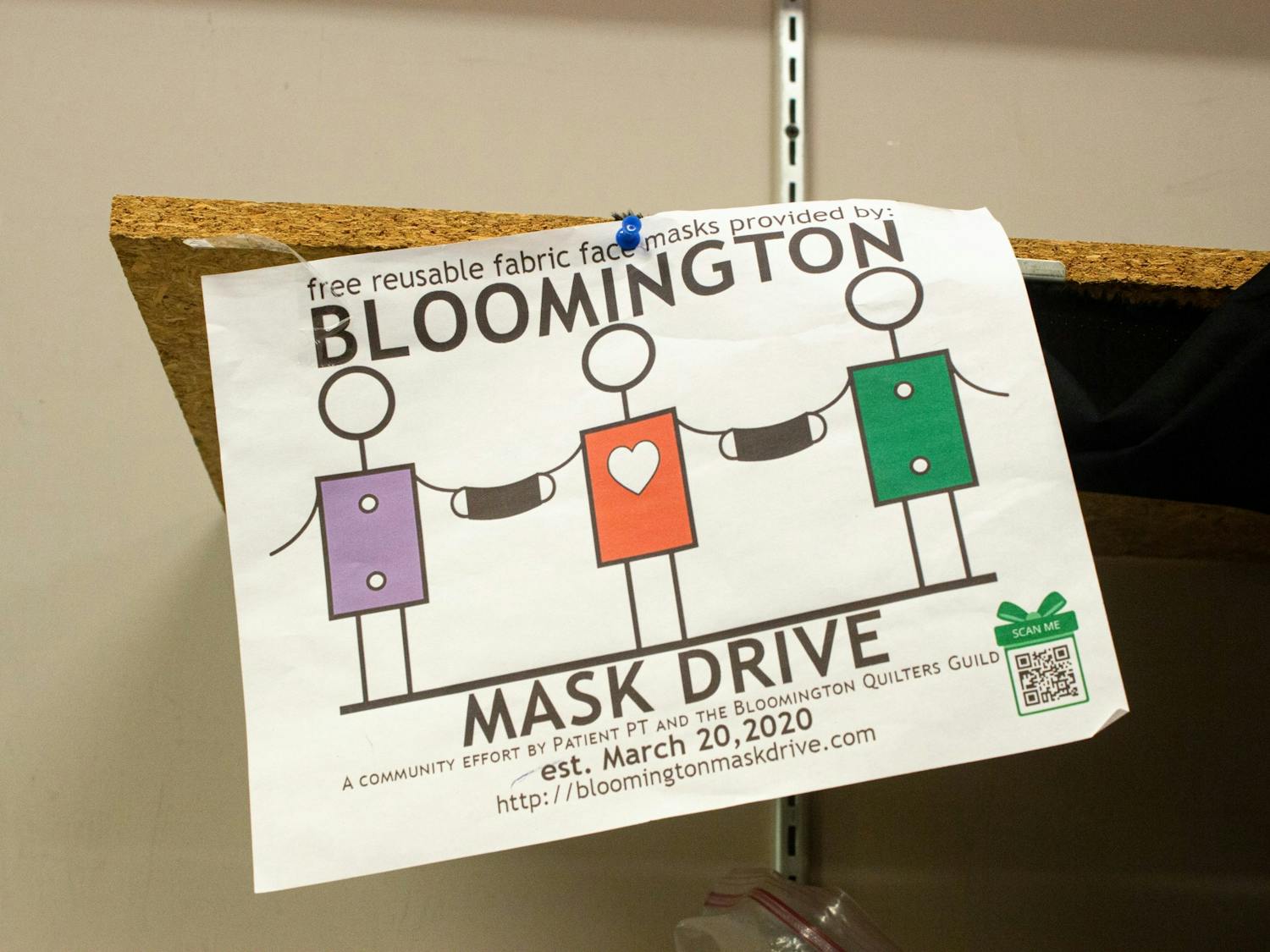 PHOTOS: Bloomington Mask Drive sews, distributes free masks to Bloomington community
