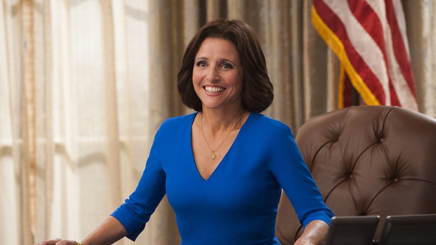 Julia Louis-Dreyfuss returns with a sixth season of her Emmy-winning comedy "Veep" in April.&nbsp;