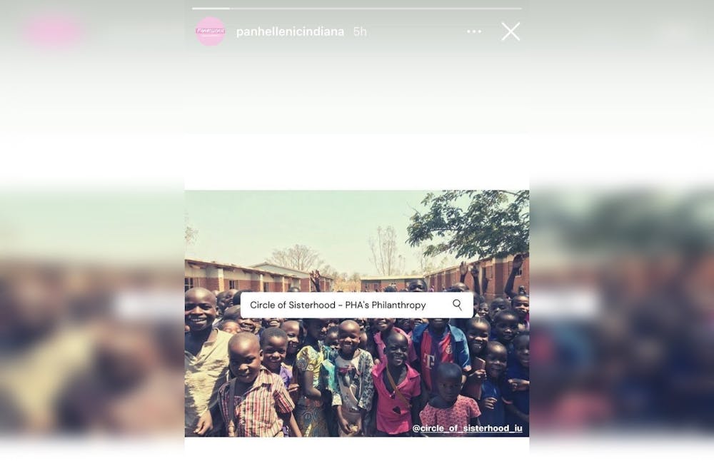 <p>An Instagram post by the Panhellenic Association at I﻿U was made Jan. 30, raising concerns of white saviorism. Junior Lauren Halloquinist was blocked and unfollowed by the PHA account on Instagram after voicing her concerns. </p>