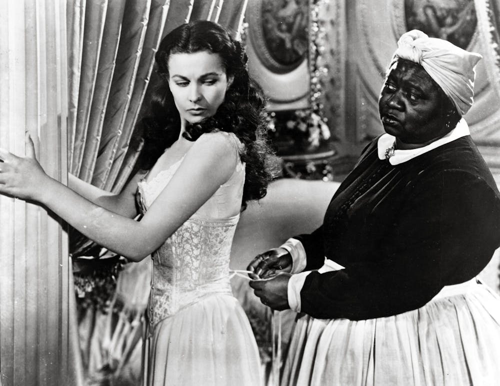 <p>Vivien Leigh, left, and Hattie McDaniel, right, in the film &quot;Gone With the Wind&quot; are pictured. </p>
