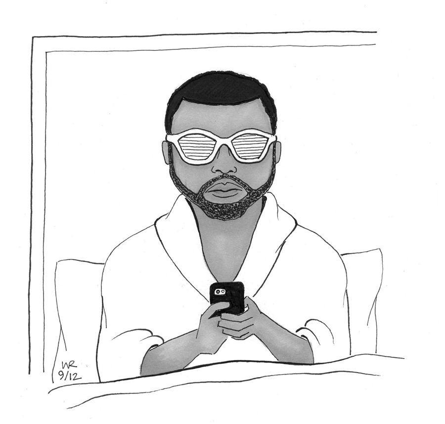 Texting in bed?