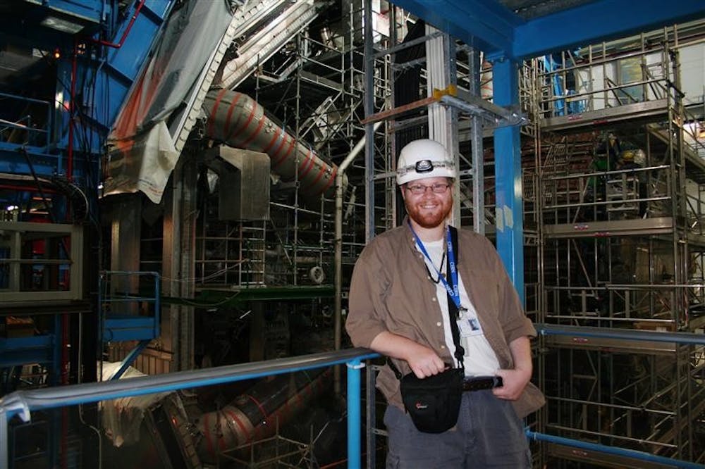 Denver Whittington – grad student working on the CERN project