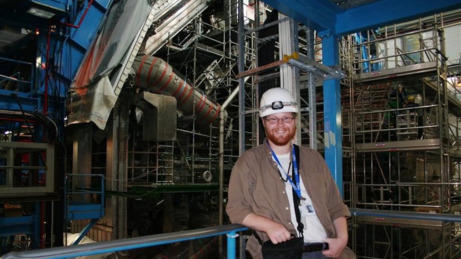 Denver Whittington – grad student working on the CERN project