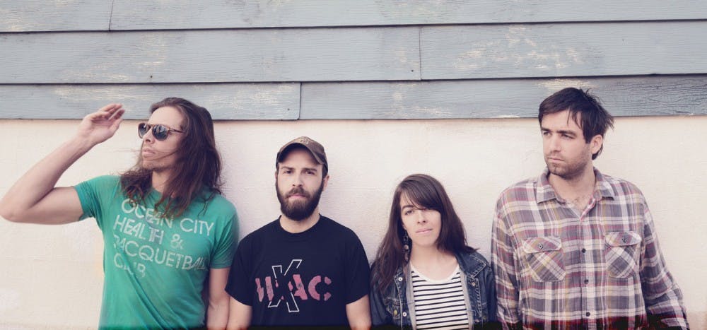 Philadelphia indie rock band Hop Along plays Wednesday night at the Bishop. It released its second album, "Painted Shut," last year.