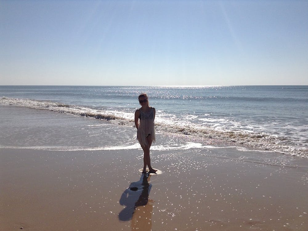 On the shores of Playa de Matalascañas in Huelva, Spain, columnist Lauren Saxe spends her 21st birthday at the beach. Though much different than a typical celebration, Saxe enjoyed the new experience with her host sister, Miriam. 