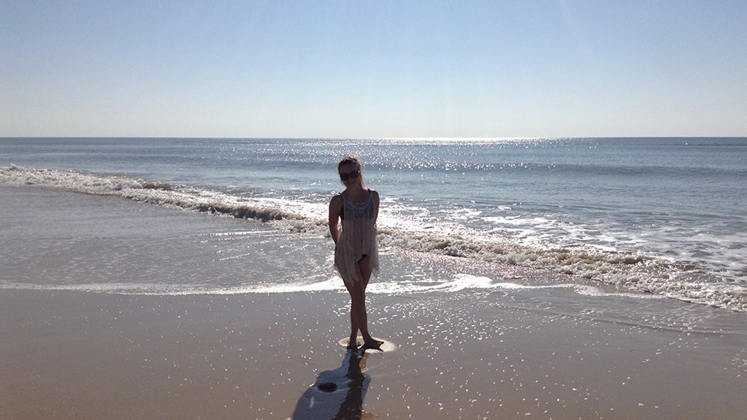 On the shores of Playa de Matalascañas in Huelva, Spain, columnist Lauren Saxe spends her 21st birthday at the beach. Though much different than a typical celebration, Saxe enjoyed the new experience with her host sister, Miriam.