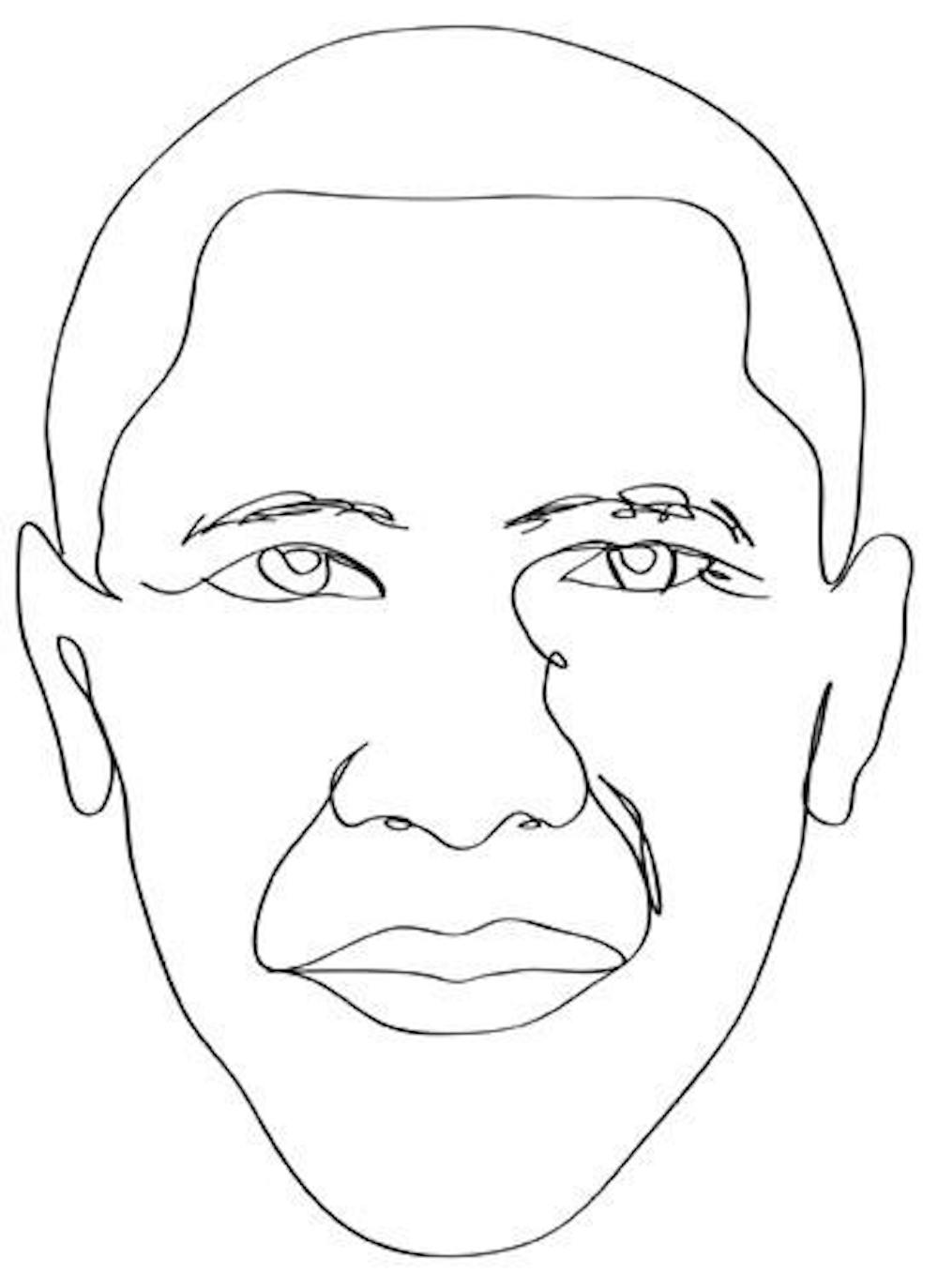 Obama illustration