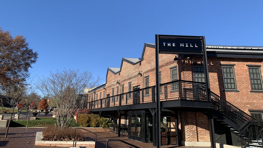 The Mill business front is located at 642 N. Madison St. in the Trades District. The Mill is in an old sawmill factory known as Dimension Mill.