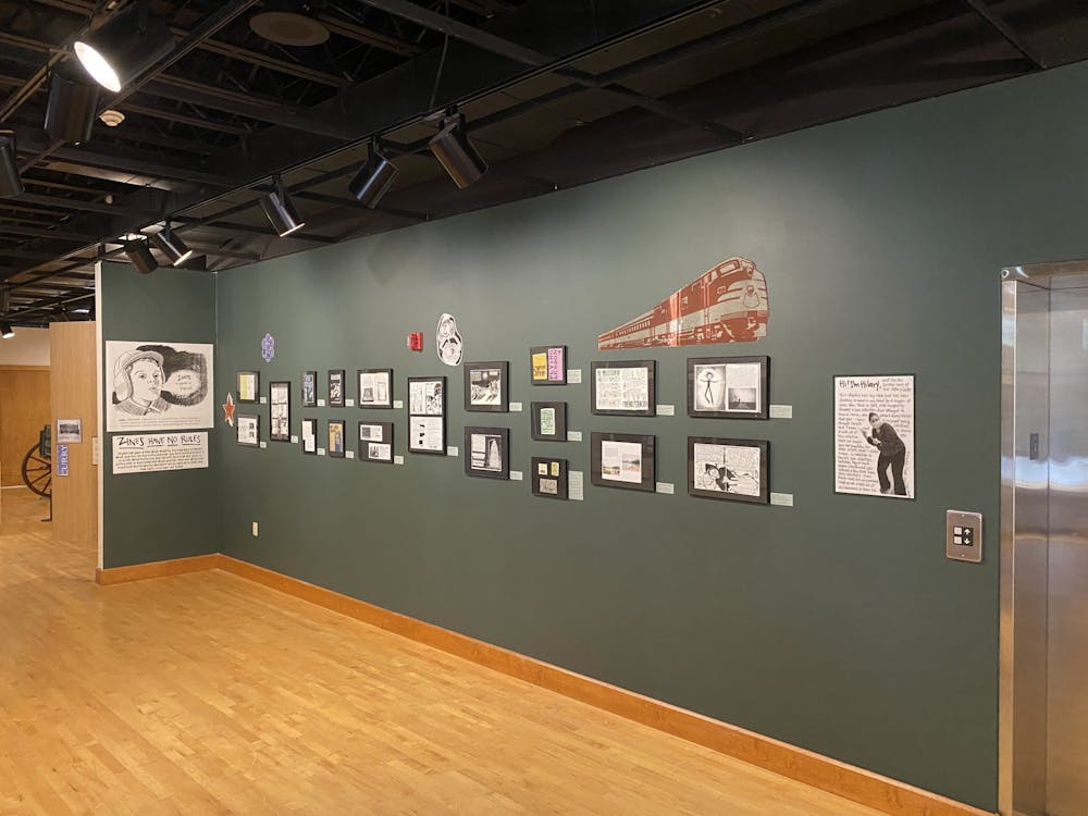 “Zines: A Culture in Focus,” is pictured June 30 at the Monroe County History Center. The exhibit opened June 28 and will continue through Oct. 22.