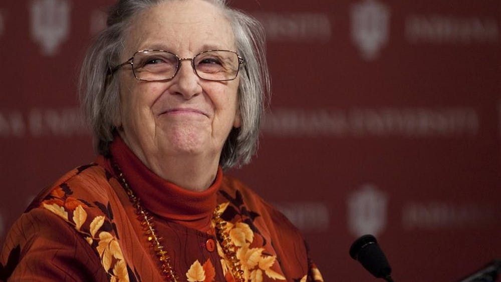 Elinor Ostrom, a professor of political science at Indiana University, became the first woman to be awarded the Nobel prize for economics on Monday, Oct. 12, 2009. Ostrom was praised "for her analysis of economic governance, especially the commons." Ostrom's prize is Indiana University's eighth Nobel prize.