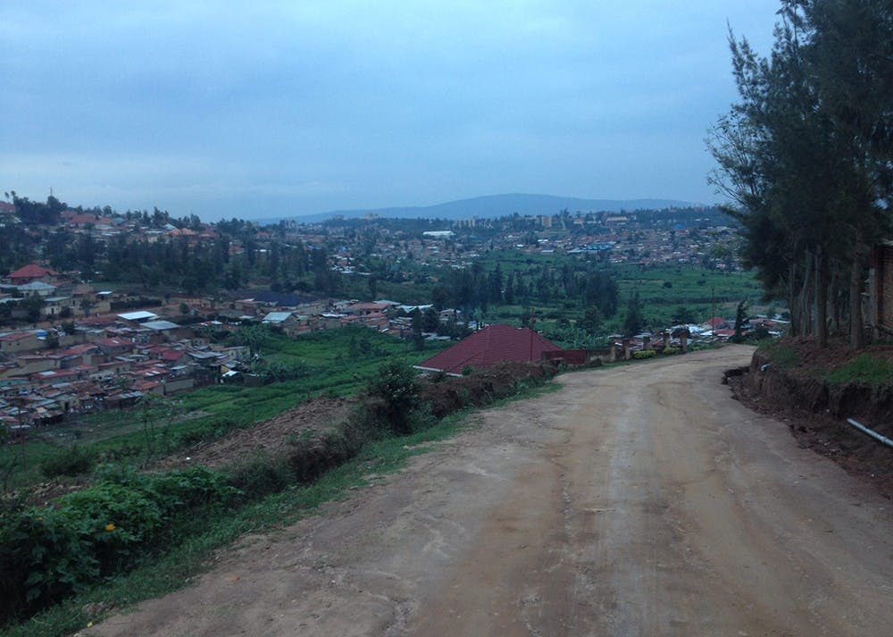 Every day I pass this view on my walk home from school. Rainy days show another angle of life in Kigali.