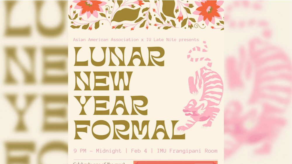 The Lunar New Year celebration will be held in the Frangipani Room at the Indiana Memorial Union on Friday. There will be free food, performances, music and a fashion show during the event.