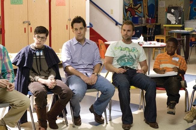 Paul Rudd probably finds it difficult hanging with both McLovin and Stifler.