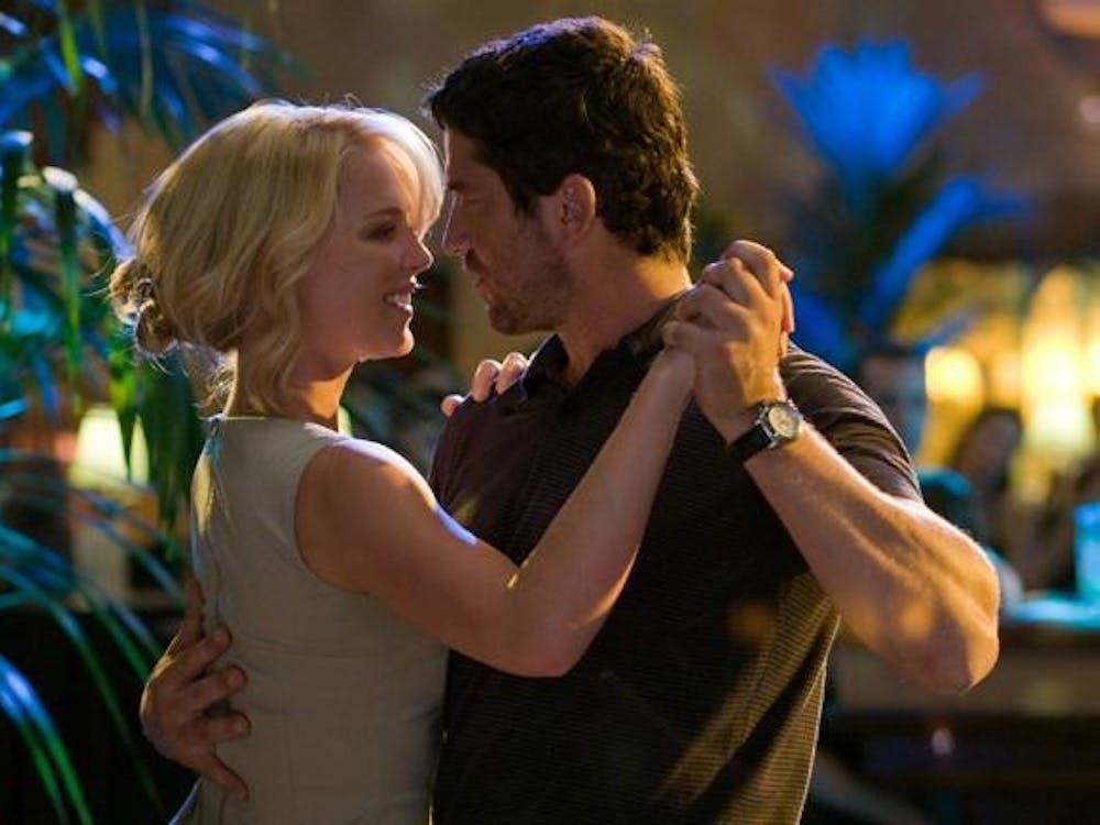 Katherine Heigl and Gerard Butler star in the film "The Ugly Truth."