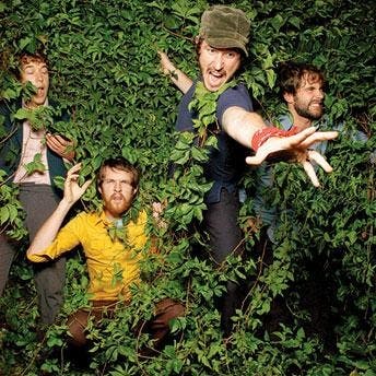 Chances are the members of Apollo Sunshine do more with grass than simply hide in it.