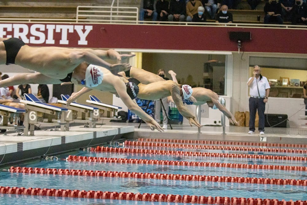 Indiana swim and dive prepares for Saturday meet with rival Purdue
