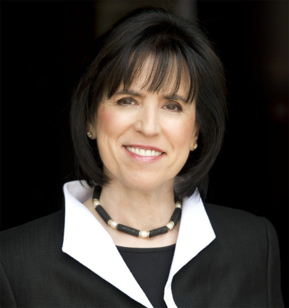 Harriet Newman Leve, Tony Award-winning producer, spoke in one of three appearances at IU on Monday. Leve's next appearance will be a Q&A at 7 p.m. on Tuesday at IU Cinema.