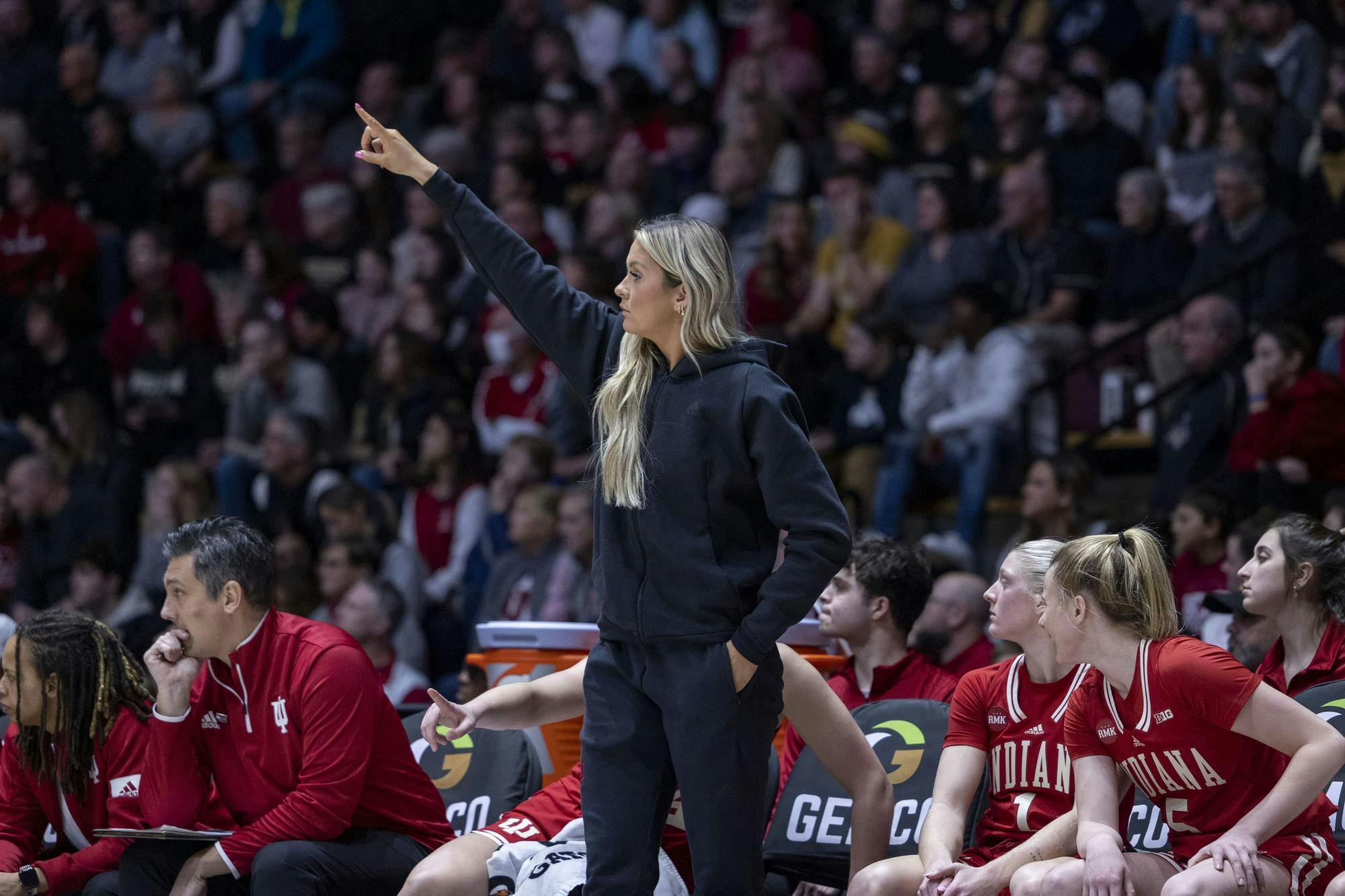 No. 16 Indiana Women’s Basketball’s Sydney Parrish Doesn’t Play At ...