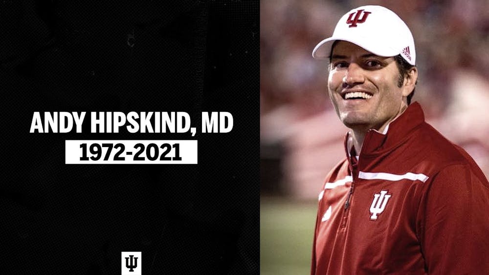 Andy Hipskind was the Chief Medical Officer for IU Athletics and the team physician for Indiana football. Dr. Andy Hipskind died of cancer Saturday at the age of 48.