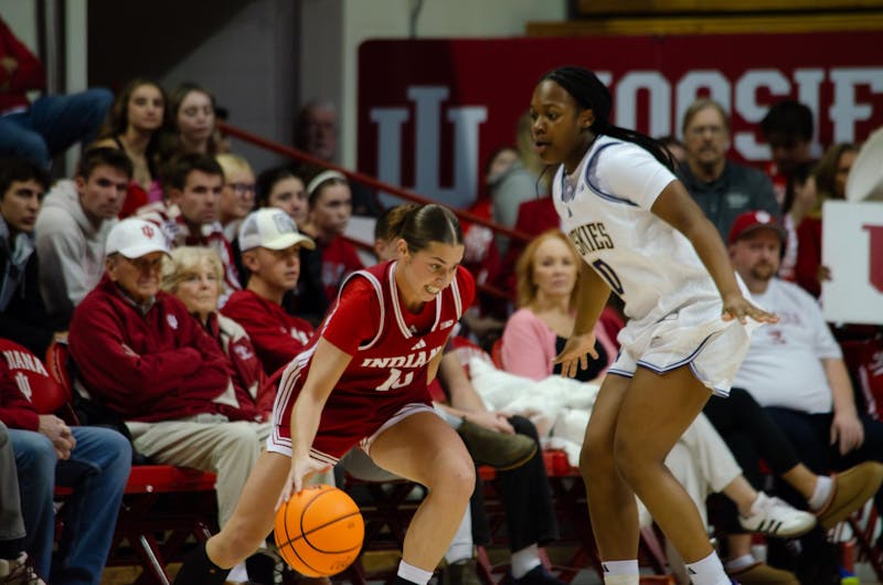Indiana women’s basketball freezes against Purdue, loses Barn Burner Trophy 80-69
