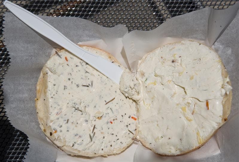 The Bloomington Bagel Company is known for it's homemade bagels and delicious shmear.