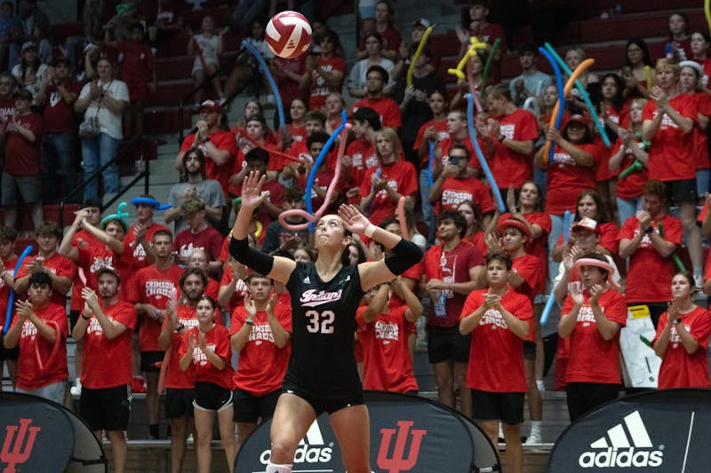 Indiana volleyball looks to take down nationallyranked Minnesota, Penn