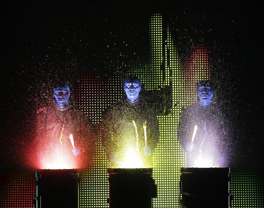 Blue Man Group will open the IU Auditorium's 2013-14 season with performances Saturday at 8 p.m. and Sunday at 2 p.m.
